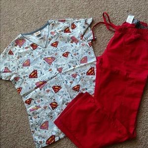 Superman scrubs